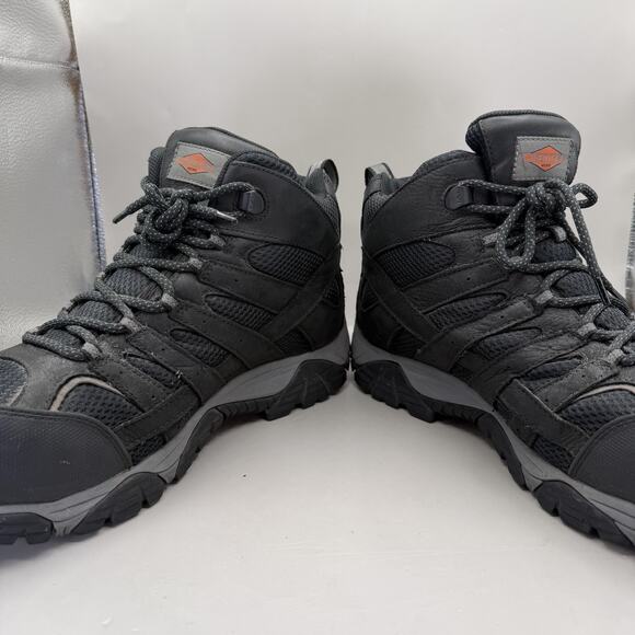 Merrell Moab Vertex Work Boots Mens Size 12W Black Leather Waterproof Safety Toe main image 8